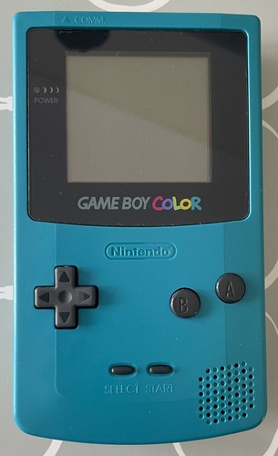 Nintendo game boy color - color, teal
