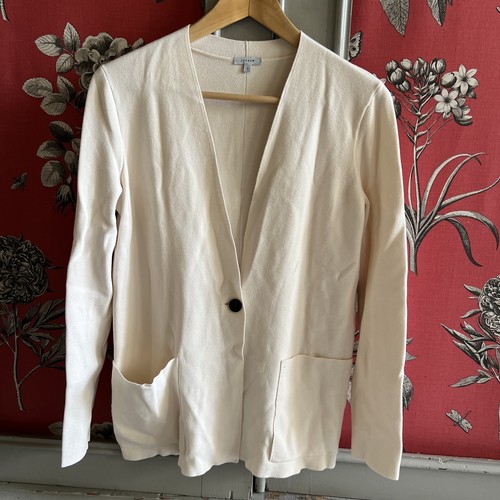 Jigsaw cream knitted cardigan - knitted,