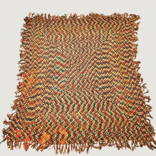 Vtg handmade crochet - handmade, afghan