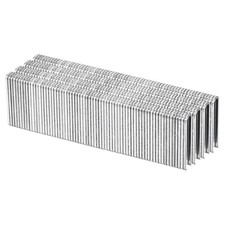 18 Gauge Narrow Crown Staples 1/4"x1", 900Pcs Galvanized Steel for Pneumatic, El