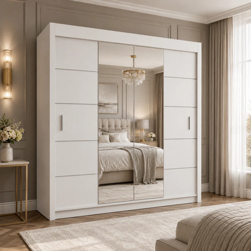 Modern bedroom sliding door - bedroom,