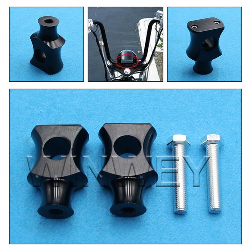Black shorty handlebar - 7/8",