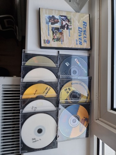 Padi training discs and - training, dvds