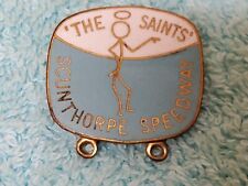 SCUNTHORPE SPEEDWAY 1971 SAINTS FIRST BADGE IN GOLD COLOUR BY W. REEVES