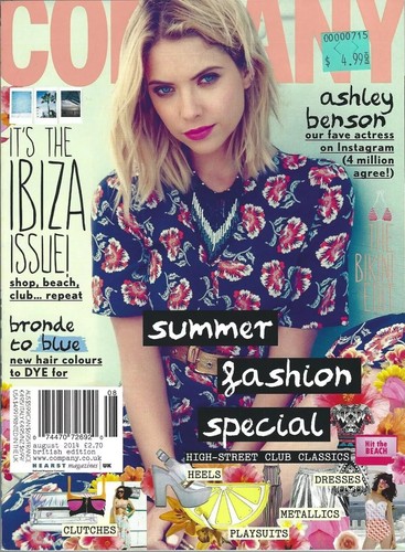 Ashley benson company magazine - company,