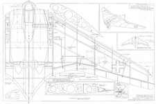 Horten Ho 229 84 1/2" EDF or