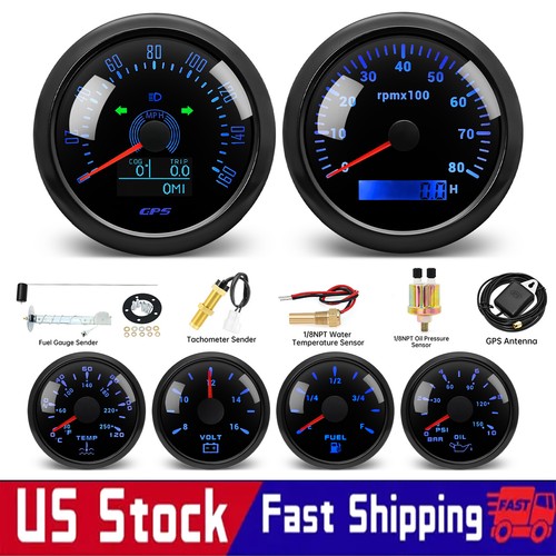 Gauge set 85mm gps - gauge,