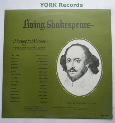 Living shakespeare measure - -,