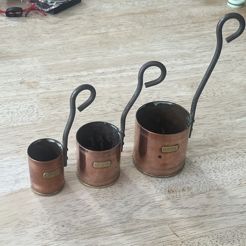 Vintage set copper rum - vintage, 3