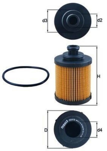 Oil filter mahle - oil,