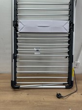 BLACK+DECKER 63099 3-Tier Heated Clothes Airer Aluminium, Cool Grey