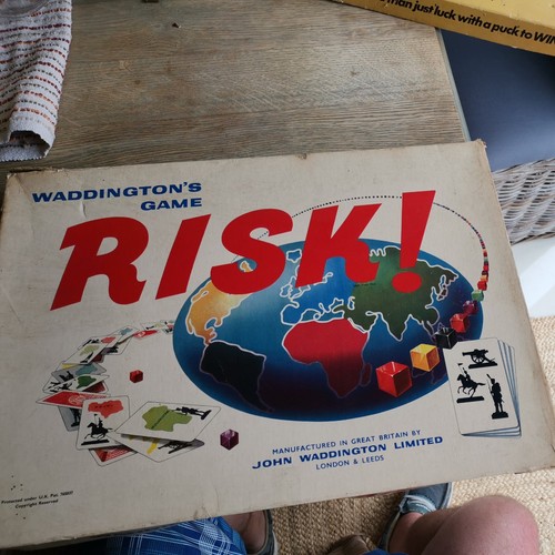Board game risk - risk!, 1960’s