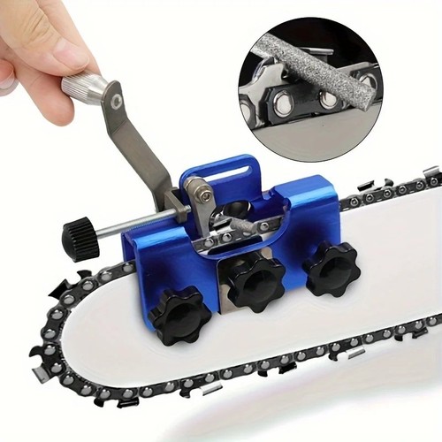 Chainsaw chain sharpening jig - chain,