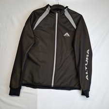 Altura Windproof Panels Night Vision Jacket Breathable Cycling Jacket Black L GC