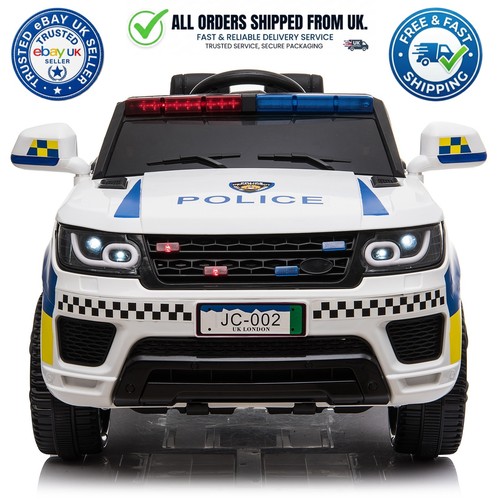 12v kids ride police car - ride, on