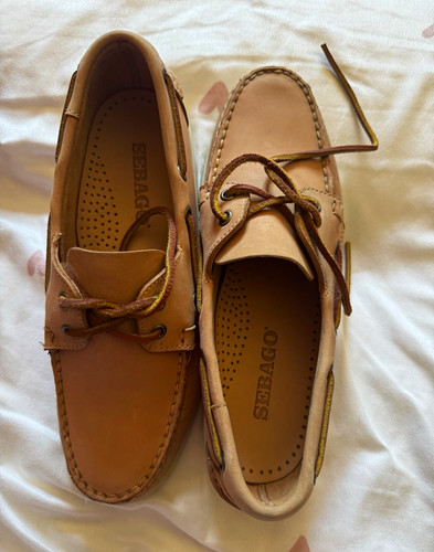 Sebago docksides brown leather - sebago,
