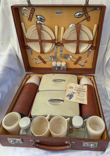Vintage sirram picnic hamper - sirram,