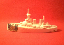 Bow Crested China WW1 Battleship HMS Lion Fraserburgh Crest