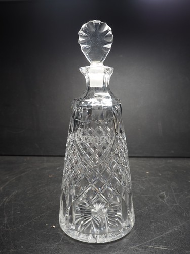 Antique vintage decanter cut - decanter,
