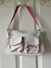 Roxy white shoulder bag - white,