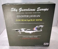 Sky Guardians Gloster Javelin FAW 9R XH766 1/72 64 Sqn RAF Model See Description