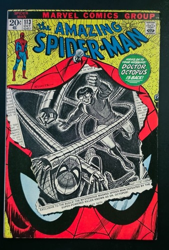 Amazing spider man 113 vf - spider-man, vf/nm