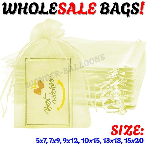500pcs organza gift bags - 50-500pcs,