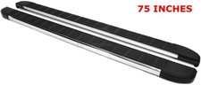 SIDE STEPS RUNNING BOARDS 75 Inches FOR LAND ROVER FREELANDER WITHOUT SCREWS
