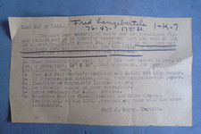 Air Raid Warden's enrollment