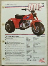 HONDA ATC70 Off Road All