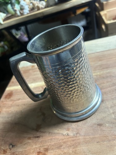 Vintage hammered pewter - vintage,