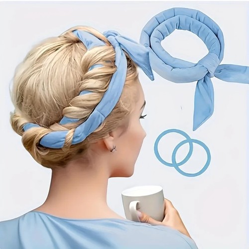 Heatless curlers headband non - heatless,