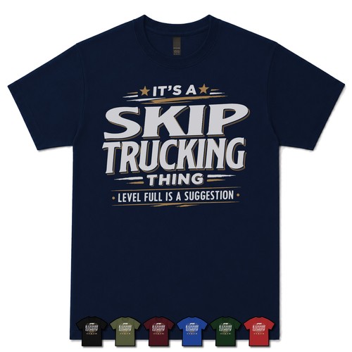 Skip trucking thing - a,