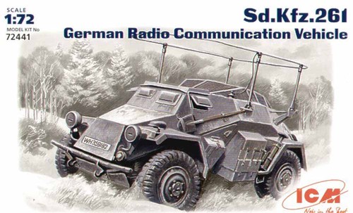 Icm 72441 german kfz - icm, sd.kfz.261