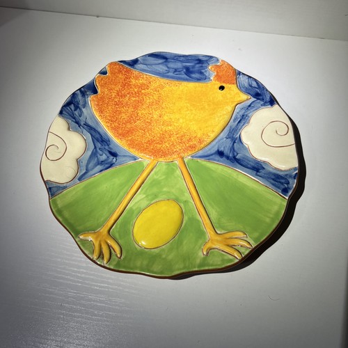 Contempory ceramic wall plate - ceramic,