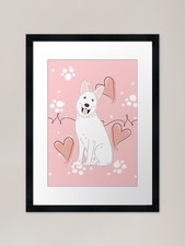 LOVE White German Shepherd