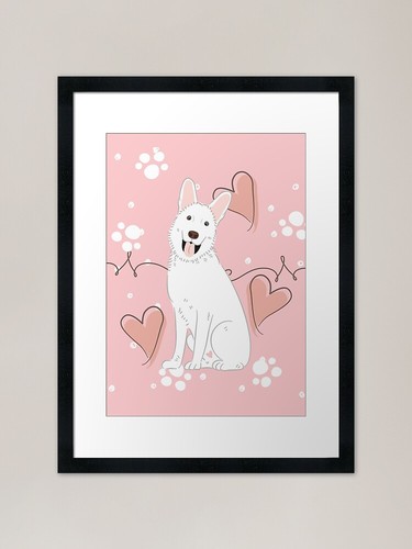 Love white german - german, shepherd
