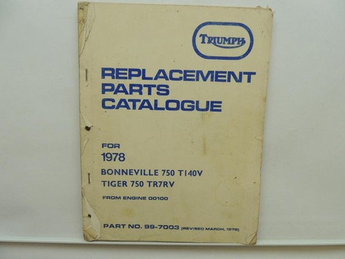 1978 triumph replacement parts - 1978,