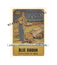 1950'S ULTRA-LIFED PIG MEAL