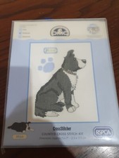 DMC RSPCA 'Max' Border Collie Counted Cross Stitch Kit K5092 New