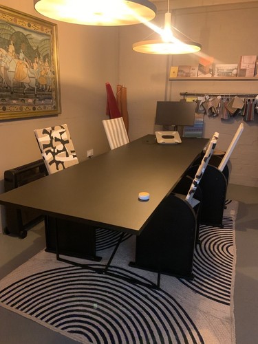 Large black wood table 280l - large, table 280l