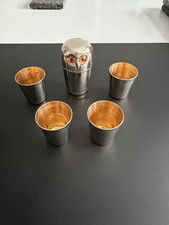 Vintage Nest Of Gilt Lined