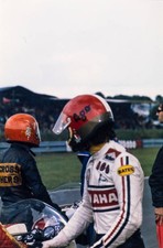Giacomo Agostini looks across