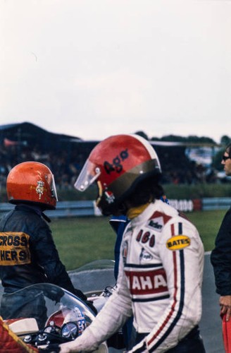 Giacomo agostini looks across - looks,