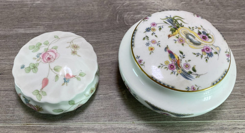 Coalport fine bone china birds - china,