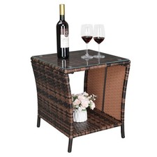 Rattan Wicker Outdoor Accent