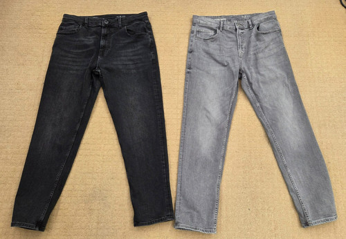 Mens next black grey slim - next, 1