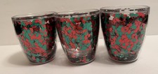 Set of 3 TERVIS RED & GREEN
