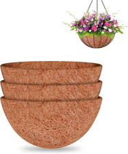 3 Pack 10 Inch Hanging Basket