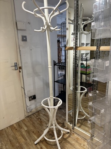 White free standing - white, wooden